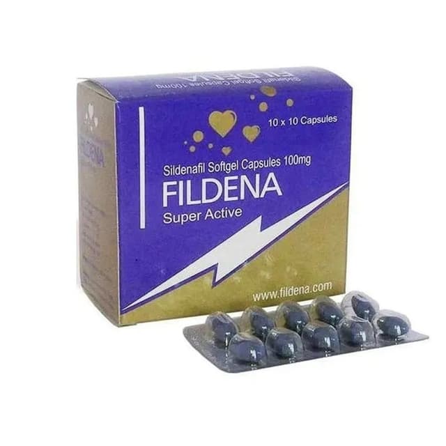 FILDENA SUPER ACTIVE 100MG CAP